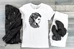 Woman,  celtic,  style,  svg,  folk design, silhouette, laser cut, paper cut,  sublimation,  t-shirt design, mug design, tumbler design, pillow design,  can  glass,  stamp,  stencil,  pet, craft, jpg, svg, pdf, ai, vector, png,