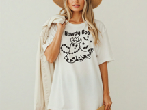 Cowgirl Ghost SVG Western Ghost SVG Howdy Boo Cowgirl Rodeo Product Image 5