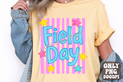 First Grade Field Day PNG | Girly School Field Day PNG Product Image 1