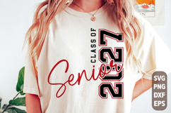 Senior 2027 SVG PNG | Senior 2027 Svg | Graduation 2027 Gift Product Image 1