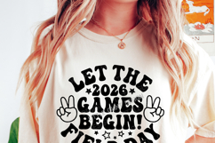 Field Day Let the games begin SVG | 2026 Field Day Quote PNG Product Image 2