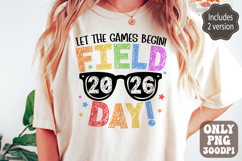 Let the games begin field day 2026 Png | School Field Day Product Image 1