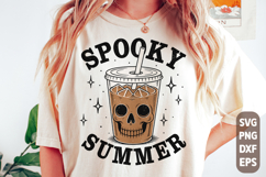 Spooky Summer PNG, Halloween Summer Svg, Funny Halloween Product Image 1