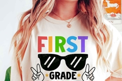 First Grade 2025 SVG, Graduation SVG, 1st Grade Shirt, PNG Product Image 2