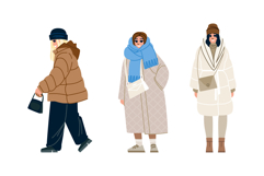 boots woman winter fashion vector Product Image 1