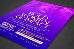 Women Conference Church Flyer Template Product Image 3