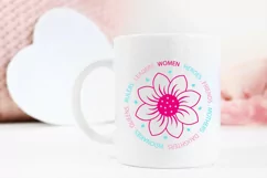 Women Empowerment | Mother's Day T-shirt Mug Tote Bag Design Product Image 2