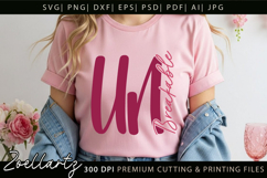 Inspirational Quote SVG Unbreakable Women Empowerment SVG Product Image 7