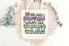 Women Empowerment Statement Sublimation Design Product Image 2