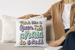 Women Empowerment Statement Sublimation Design Product Image 4