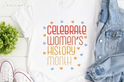 Women's History Month SVG Cut File | Celebrate Women SVG Product Image 1