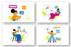 10 Women In Tech Illustration Product Image 3