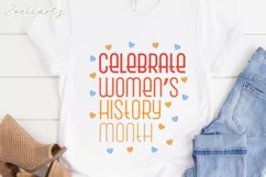 Women's History Month SVG Cut File | Celebrate Women SVG Product Image 4