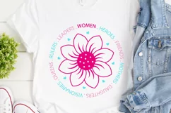 Women Empowerment | Mother's Day T-shirt Mug Tote Bag Design Product Image 1