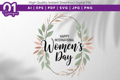 Happy International Womens Day SVG Product Image 1