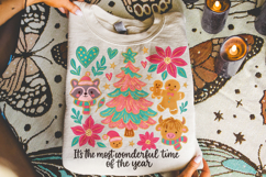 Wonderful Time of The Year PNG, Merry Christmas PNG, Holiday Product Image 1