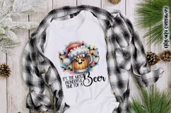 It's the Most Wonderful Time for a Beer JPG|PNG Sublimation Product Image 2