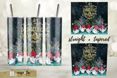 it's the most wonderful time Christmas Gnomes tumbler Product Image 2