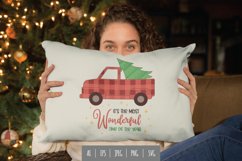 Most Wonderful Time of The Year & Truck with Tree Template Product Image 1
