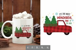 It's The Most Wonderful Time of The Year with Plaid Truck Product Image 1