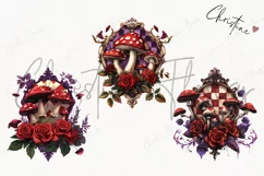 Wonderland Badges Clipart | Fairytale PNG Product Image 3