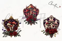 Wonderland Badges Clipart | Fairytale PNG Product Image 3