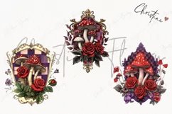 Wonderland Badges Clipart | Fairytale PNG Product Image 3