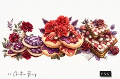 Wonderland Cookies Clipart | Fairytale PNG Product Image 1