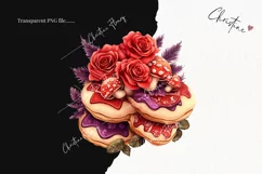 Wonderland Cookies Clipart | Fairytale PNG Product Image 2