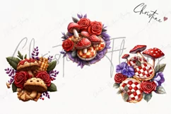 Wonderland Cookies Clipart | Fairytale PNG Product Image 3