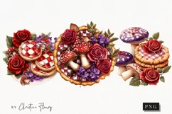 Wonderland Cookies Clipart | Fairytale PNG Product Image 1