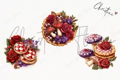 Wonderland Cookies Clipart | Fairytale PNG Product Image 3