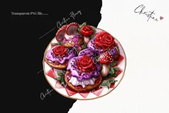 Wonderland Cookies Clipart | Fairytale PNG Product Image 2
