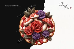 Wonderland Cookies Clipart | Fairytale PNG Product Image 2