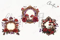 Wonderland Labels Clipart | Fairytale PNG Product Image 3