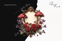 Wonderland Labels Clipart | Fairytale PNG Product Image 2