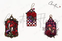 Wonderland Tags Clipart | Fairytale PNG Product Image 3