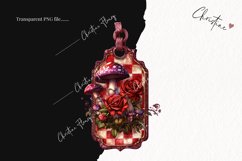 Wonderland Tags Clipart | Fairytale PNG Product Image 2