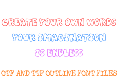 Wonky Doodle Font Playful Hand-Drawn Typeface Quirky Kids Product Image 3