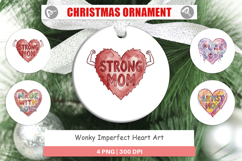 Imperfect Heart Ornament Product Image 1