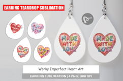 Imperfect Heart Earring Product Image 1