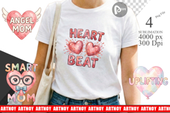 Imperfect Heart Sublimation Product Image 1