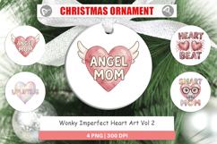 Imperfect Heart Ornament Product Image 1