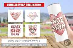 Imperfect Heart Tumbler Product Image 1