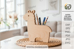 3D Animal holders Bundle Lasercut. Stand SVG. Desk organizer Product Image 4