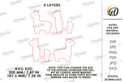 3D Animal holders Bundle Lasercut. Stand SVG. Desk organizer Product Image 5