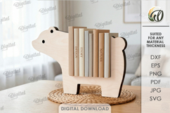 3D Animal holders Bundle Lasercut. Stand SVG. Desk organizer Product Image 13