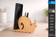 Animal Phone Stand Laser Cut Bundle| Multilayer Phone Holder Product Image 11