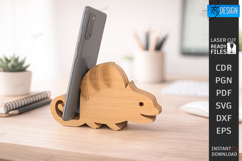 Animal Phone Stand Laser Cut Bundle| Multilayer Phone Holder Product Image 5