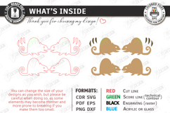 Animal Phone Stand Laser Cut | Multilayer Phone Holder SVG Product Image 2